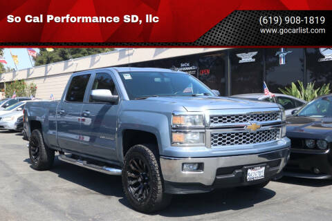 2015 Chevrolet Silverado 1500 for sale at So Cal Performance SD, llc in San Diego CA