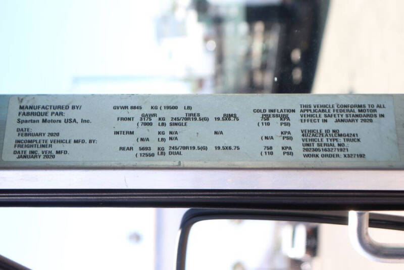 2020 Freightliner MT45 Chassis