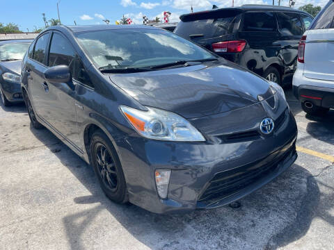 2014 Toyota Prius for sale at America Auto Wholesale Inc in Miami FL