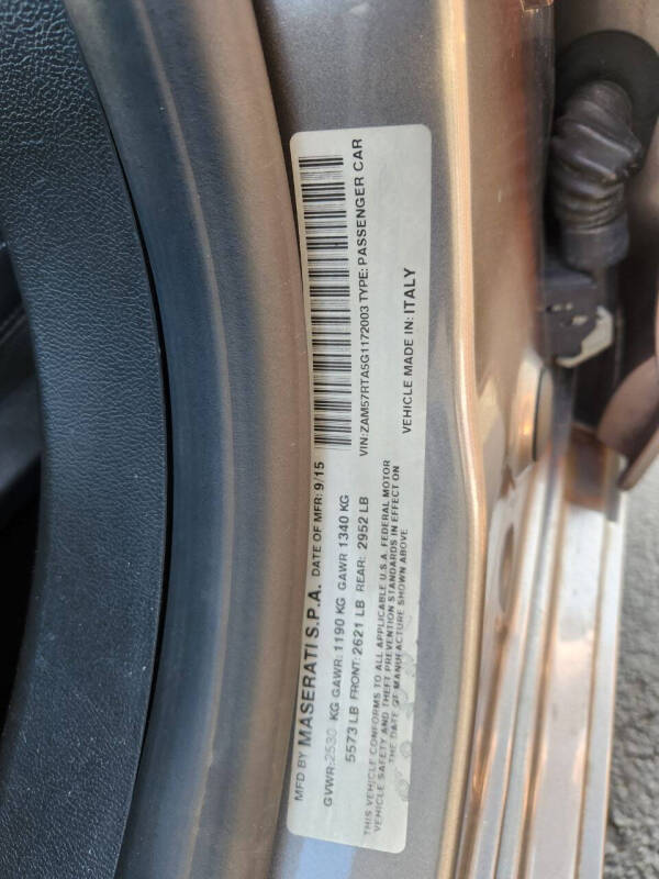 2016 Maserati Ghibli S Q4