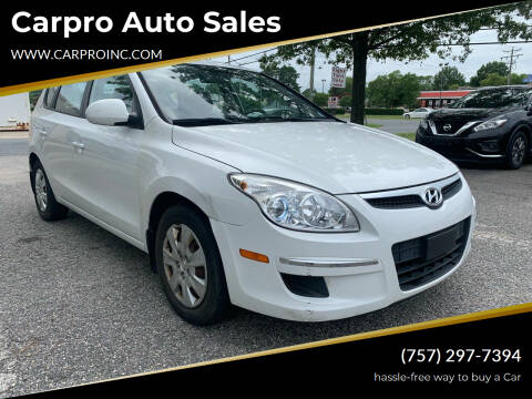 2011 Hyundai Elantra Touring for sale at Carpro Auto Sales in Chesapeake VA