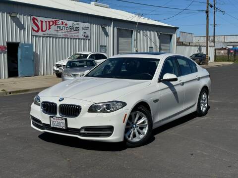 2014 BMW 5 Series for sale at SUPER AUTO SALES STOCKTON in Stockton CA