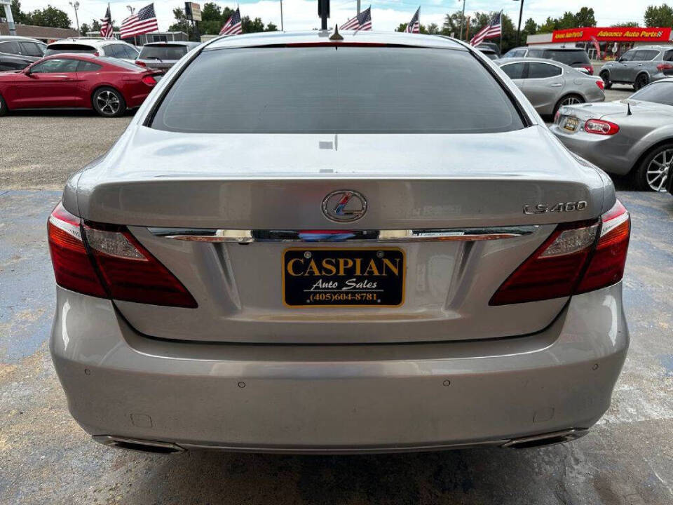 2011 Lexus LS 460 for sale at Caspian Auto Sales in Oklahoma City, OK