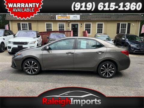 2017 Toyota Corolla for sale at Raleigh Imports in Raleigh NC