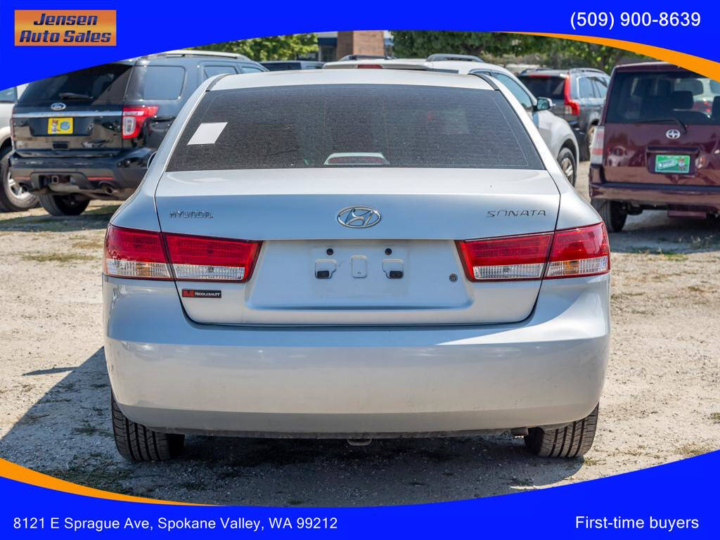 2007 Hyundai SONATA for sale at Jensen Auto Sales in Spokane, WA