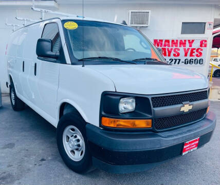 2017 Chevrolet Express for sale at Manny G Motors in San Antonio TX