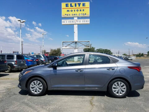 2019 Hyundai Accent for sale at ELITE MOTORS in Victorville CA