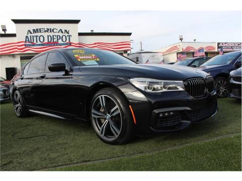 2018 BMW 7 Series for sale at MERCED AUTO WORLD in Merced CA