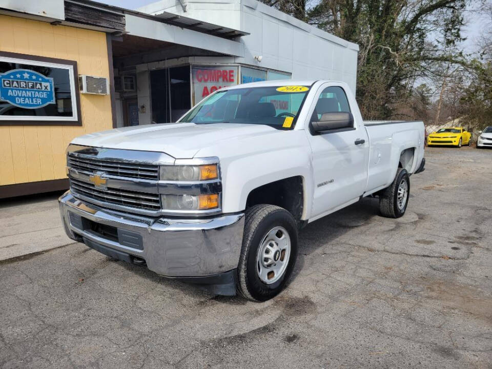 2015 Chevrolet Silverado 2500HD for sale at DAGO'S AUTO SALES LLC in Dalton, GA