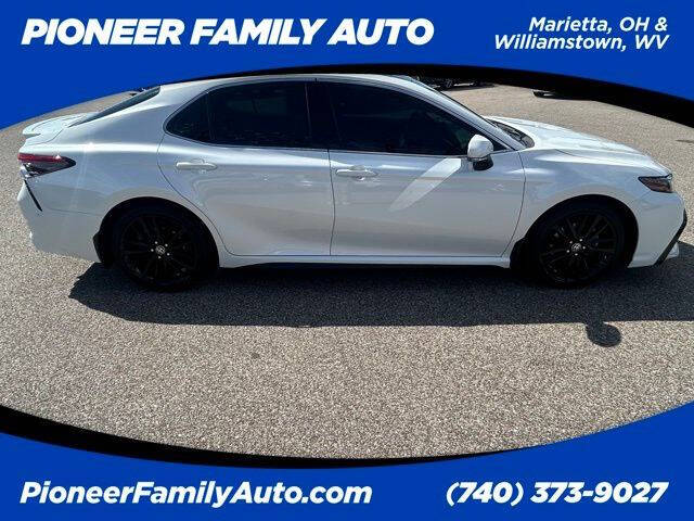 Used 2023 Toyota Camry XSE with VIN 4T1K61AK4PU100968 for sale in Williamstown, WV