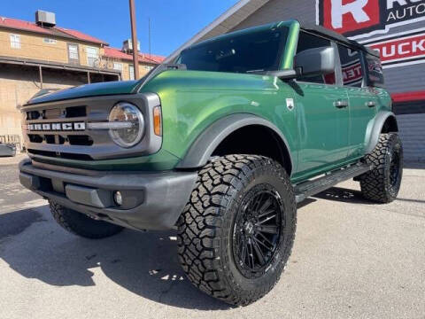 2022 Ford Bronco for sale at Red Rock Auto Sales in Saint George UT