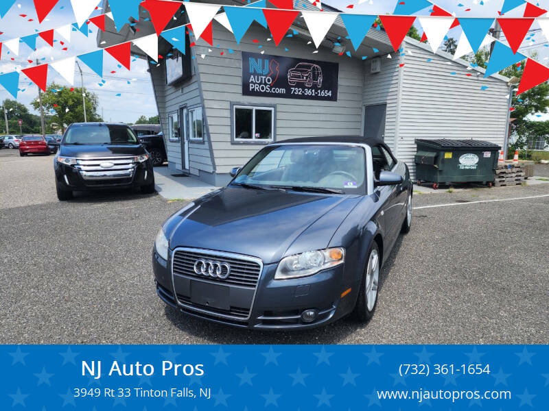 2007 Audi A4 for sale at NJ Auto Pros in Tinton Falls NJ