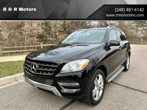 2014 Mercedes-Benz M-Class for sale at R & R Motors in Waterford MI