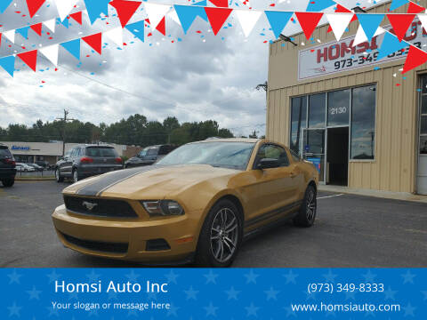 2010 Ford Mustang for sale at Homsi Auto Inc in Kannapolis NC