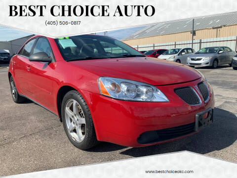 2007 Pontiac G6 for sale at Best Choice Auto in Warr Acres OK