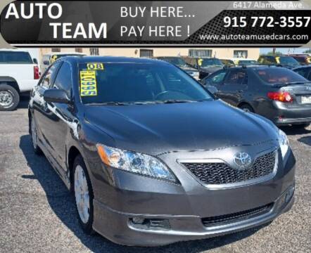 2008 Toyota Camry for sale at AUTO TEAM in El Paso TX