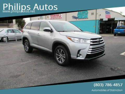 2019 Toyota Highlander for sale at Philips Autos in Columbia SC