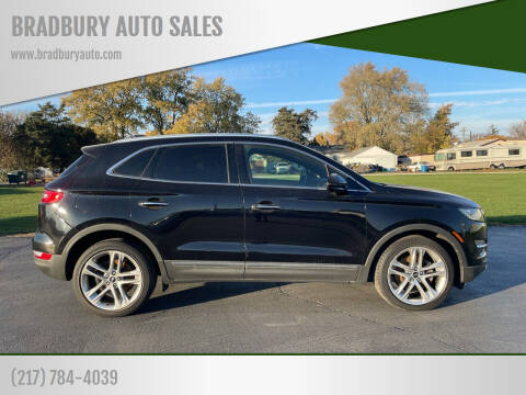 2019 Lincoln MKC for sale at BRADBURY AUTO SALES in Gibson City IL
