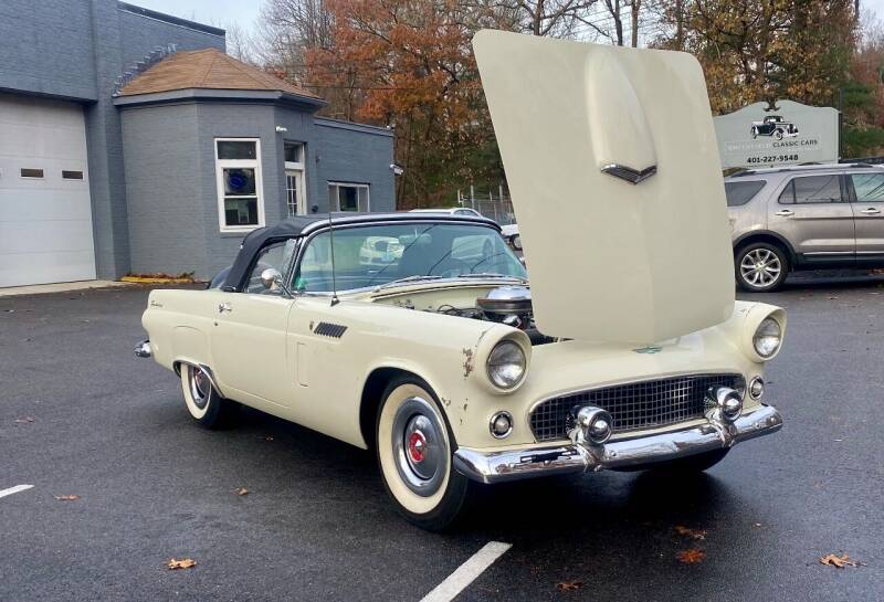 1956 Ford Thunderbird for sale at Smithfield Classic Cars & Auto Sales, LLC in Smithfield RI
