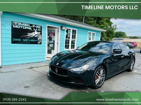 2017 Maserati Ghibli for sale at Timeline Motors LLC in Clayton NC