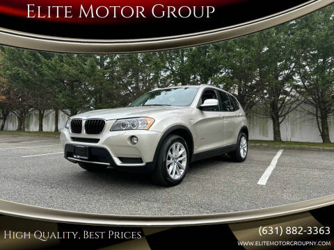2013 BMW X3 for sale at Elite Motor Group in Lindenhurst NY