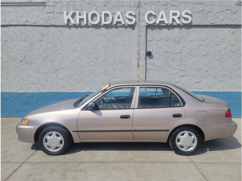 2001 Toyota Corolla for sale at Khodas Cars in Gilroy CA