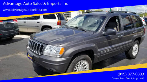 2002 Jeep Grand Cherokee for sale at Advantage Auto Sales & Imports Inc in Loves Park IL