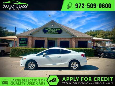 2012 Honda Civic for sale at Auto Class Direct in Plano TX