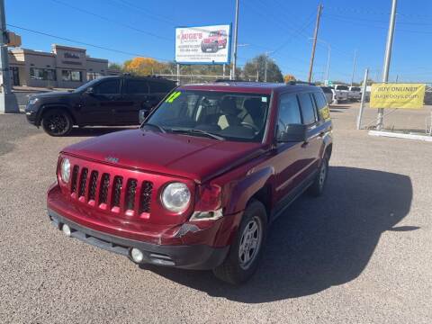 2012 Jeep Patriot for sale at AUGE'S SALES AND SERVICE in Belen NM