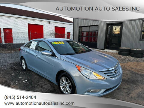 2013 Hyundai Sonata for sale at Automotion Auto Sales Inc in Kingston NY