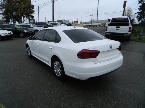 2012 Volkswagen Passat S PZEV