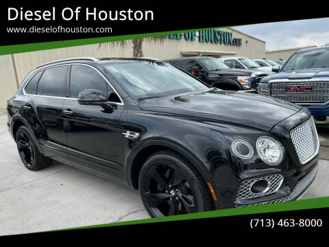 2017 Bentley Bentayga for sale at Diesel Of Houston in Houston TX