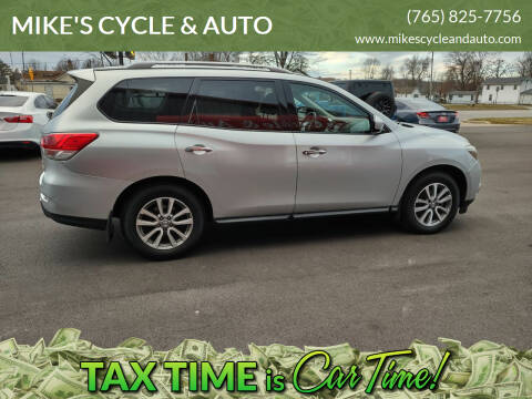 2016 Nissan Pathfinder for sale at MIKE'S CYCLE & AUTO in Connersville IN