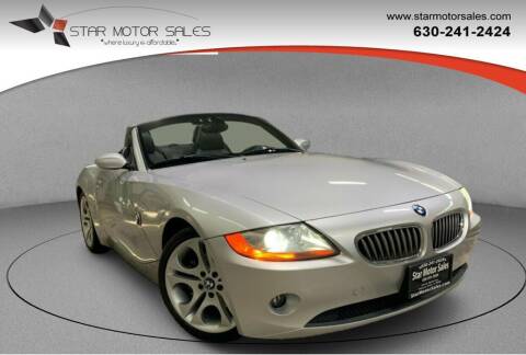 2003 BMW Z4 for sale at Star Motor Sales in Downers Grove IL
