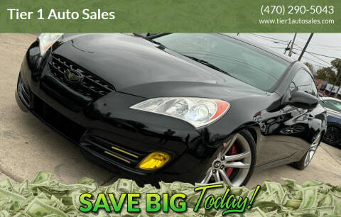 2012 Hyundai Genesis Coupe for sale at Tier 1 Auto Sales in Gainesville GA