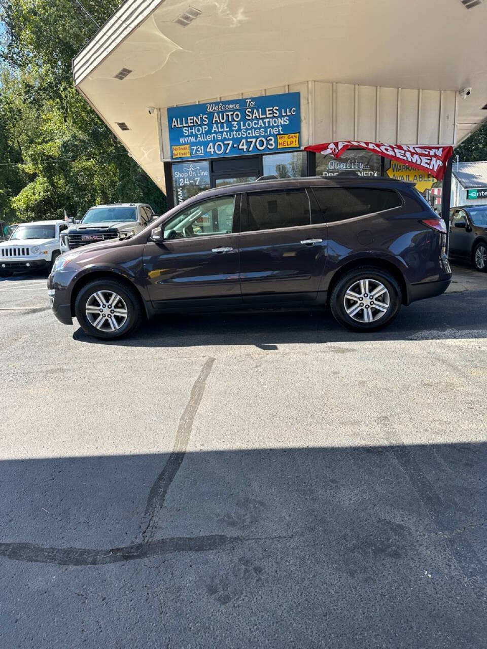 2015 Chevrolet Traverse for sale at Michael Johnson @ Allens Auto Sales Hopkinsville in Hopkinsville, KY