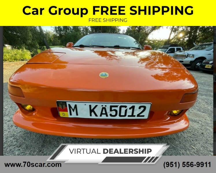 1992 Lotus Elise for sale at Car Group       FREE SHIPPING in Riverside CA
