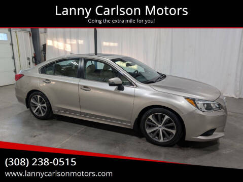 2017 Subaru Legacy for sale at Lanny Carlson Motors in Kearney NE