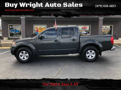 2012 Nissan Frontier for sale at Buy Wright Auto Sales in Rogers AR