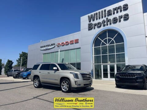 2017 Cadillac Escalade for sale at Williams Brothers Pre-Owned Monroe in Monroe MI