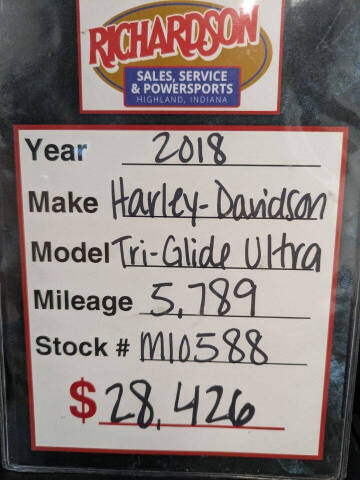 2018 Harley-Davidson TRI-GLIDE ULTRA