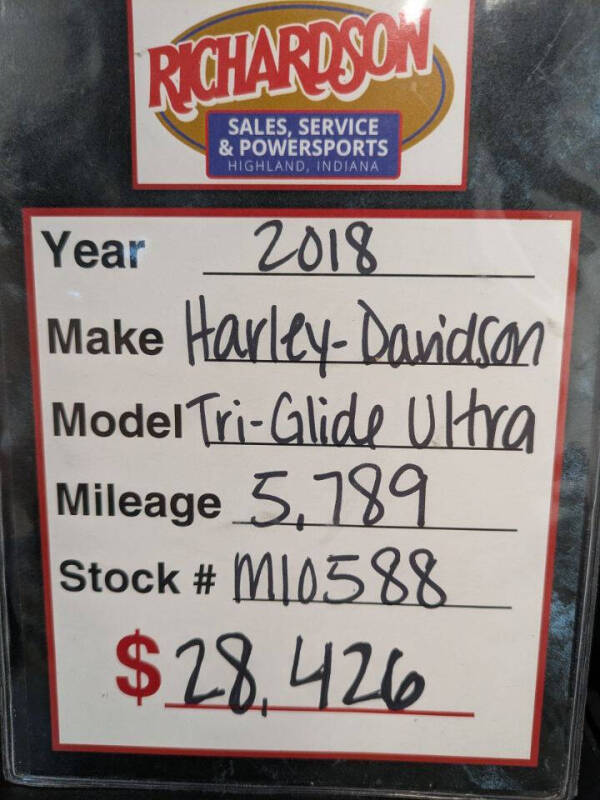 2018 Harley-Davidson TRI-GLIDE ULTRA