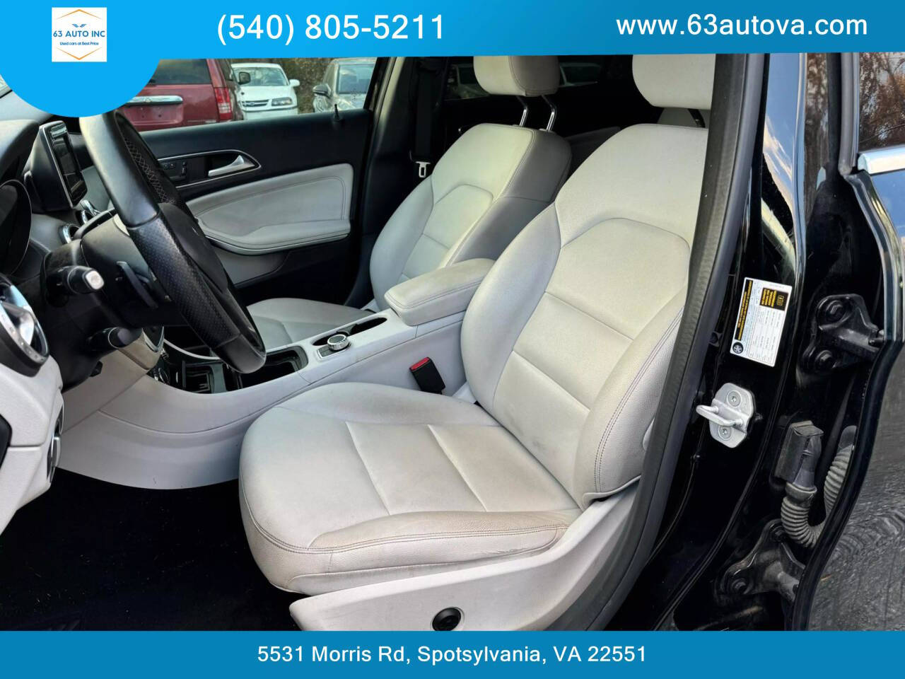 2015 Mercedes-Benz GLA for sale at 63 Auto Inc in Spotsylvania, VA