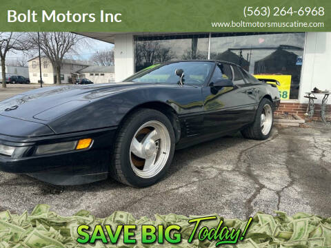 1995 Chevrolet Corvette for sale at Bolt Motors Inc in Muscatine IA