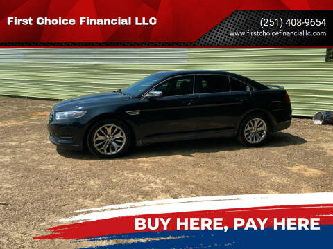 2015 Ford Taurus for sale at First Choice Financial LLC in Semmes AL