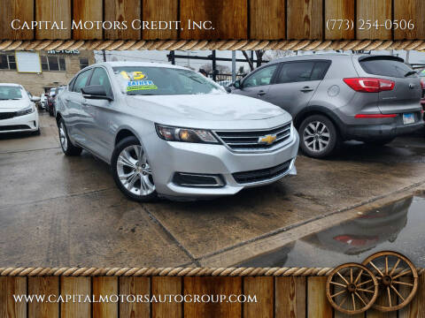 2015 Chevrolet Impala for sale at Capital Motors Credit, Inc. in Chicago IL