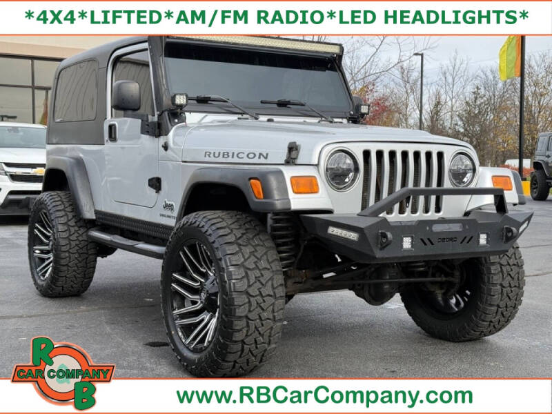 2005 Jeep Wrangler for sale at R & B CAR CO in Fort Wayne IN