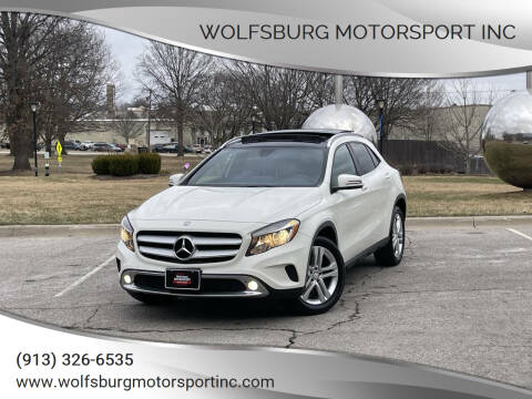 2017 Mercedes-Benz GLA for sale at WOLFSBURG MOTORSPORT INC in Shawnee KS