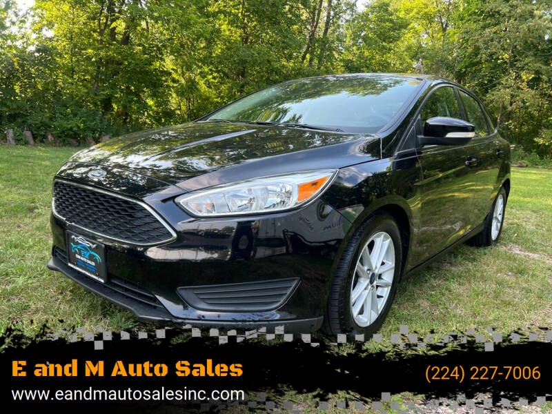 2016 Ford Focus for sale at E and M Auto Sales in Elgin IL