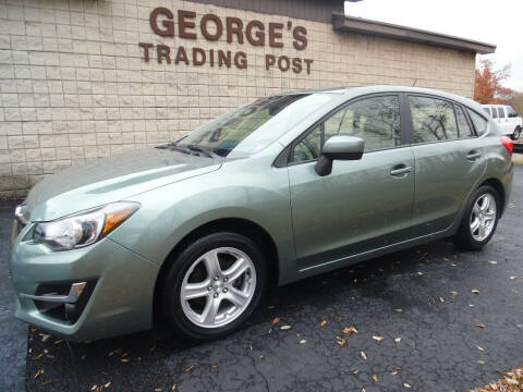 2016 Subaru Impreza for sale at GEORGE'S TRADING POST in Scottdale PA